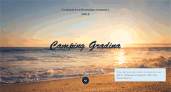 Desktop Screenshot of campinggradina.com